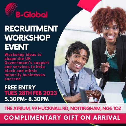 EVENT - B-Global & FSB - Recruitment Workshop Event B-Global