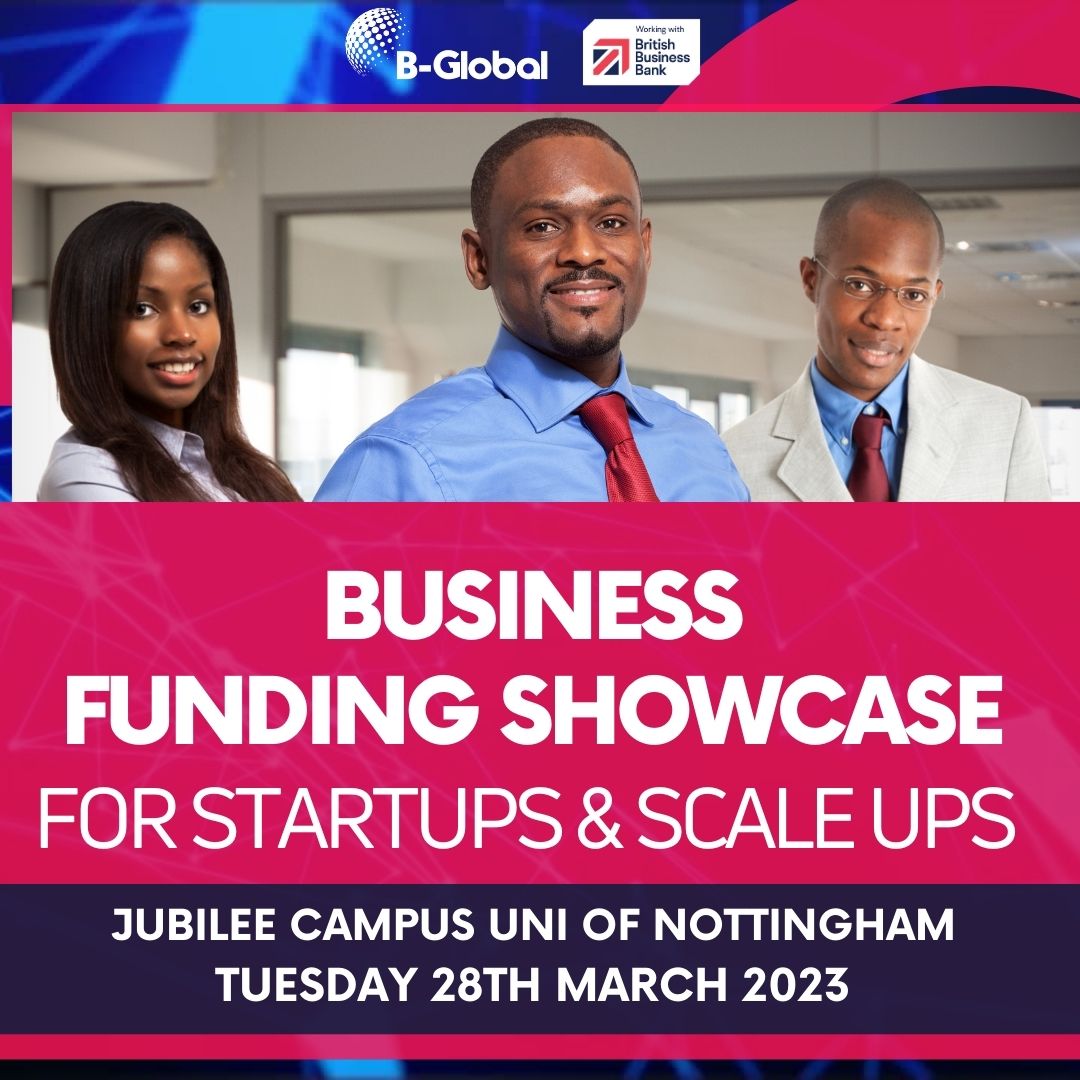 EVENT - B-Global & British Business Bank - Business Funding Showcase Event B-Global
